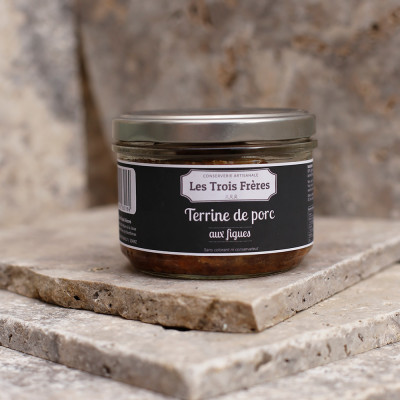 Terrine de porc aux figues - 180g