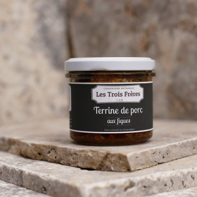 Terrine de porc aux figues - 100g
