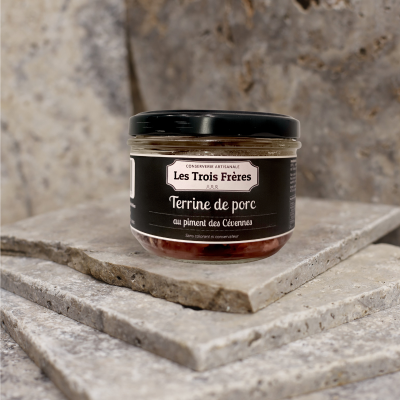 Terrine de porc au piment des Cévennes 180g